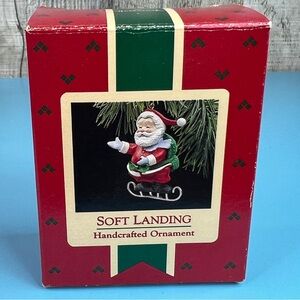 Hallmark Keepsake Ornament Soft Landing Handcrafted Ornament 1988